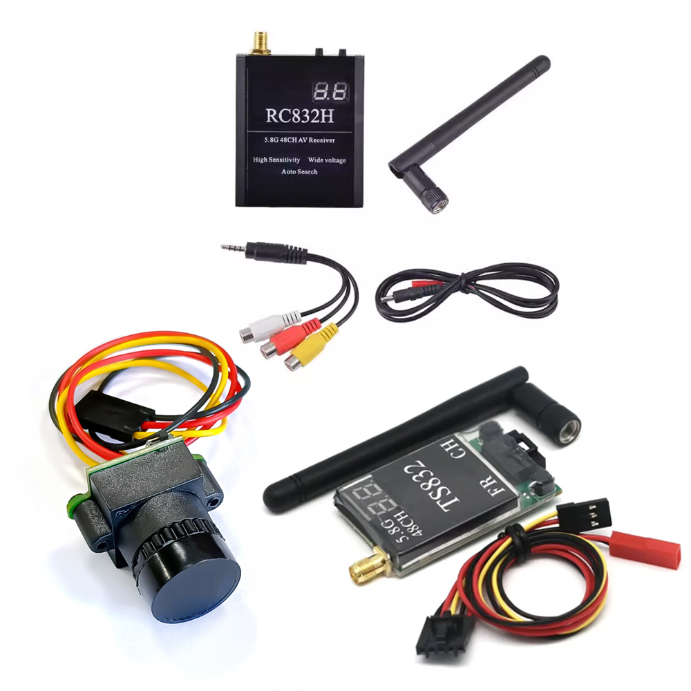 Drone Racing Camera - TS832 Receiver +RC832 +1000TVL camera 48CH