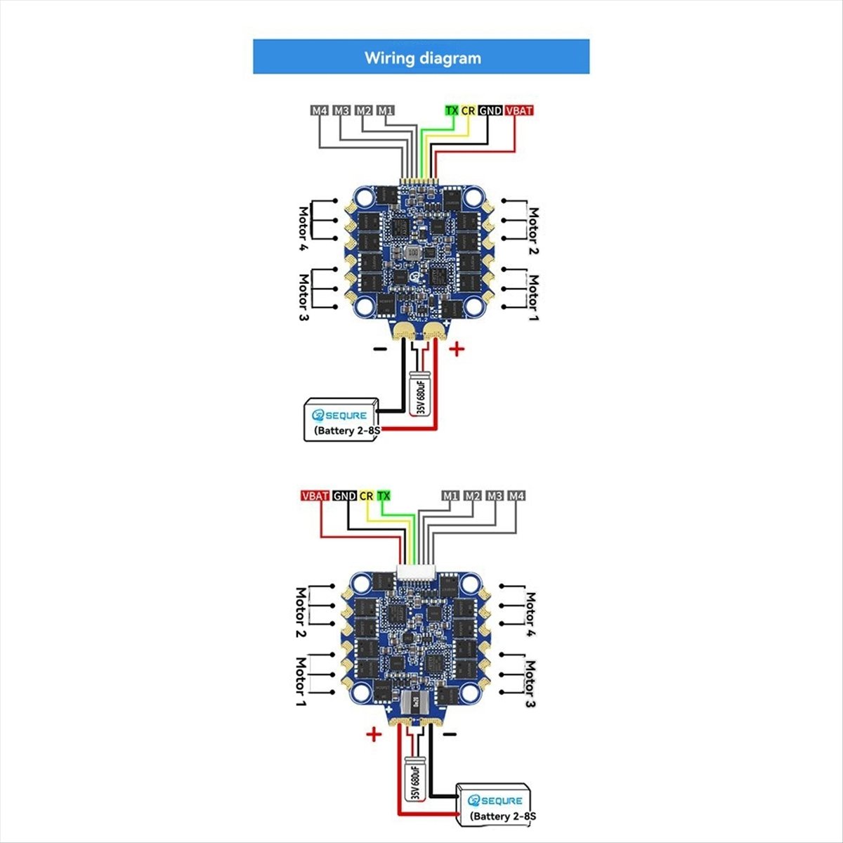Drone Racing Charger - M85K Blueson A2 128KHz 4IN1 Electronic