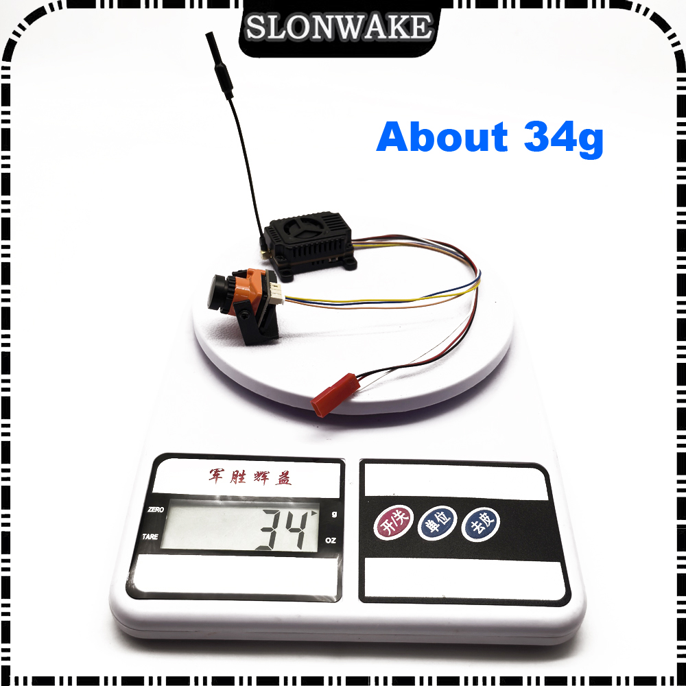 Ready to use 5.8G 48CH 4000mW  - Drone Racing Camera recension och pris
