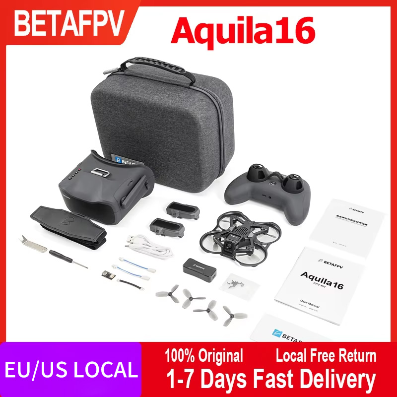 BETAFPV Aquila16 FPV Kit Brush - Drone Racing Charger recension och pris