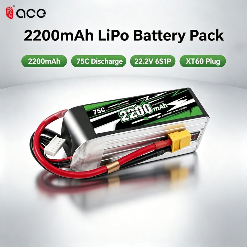 NEW Gens ACE 22.2V Lipo Batter - Drone Racing Battery recension och pris