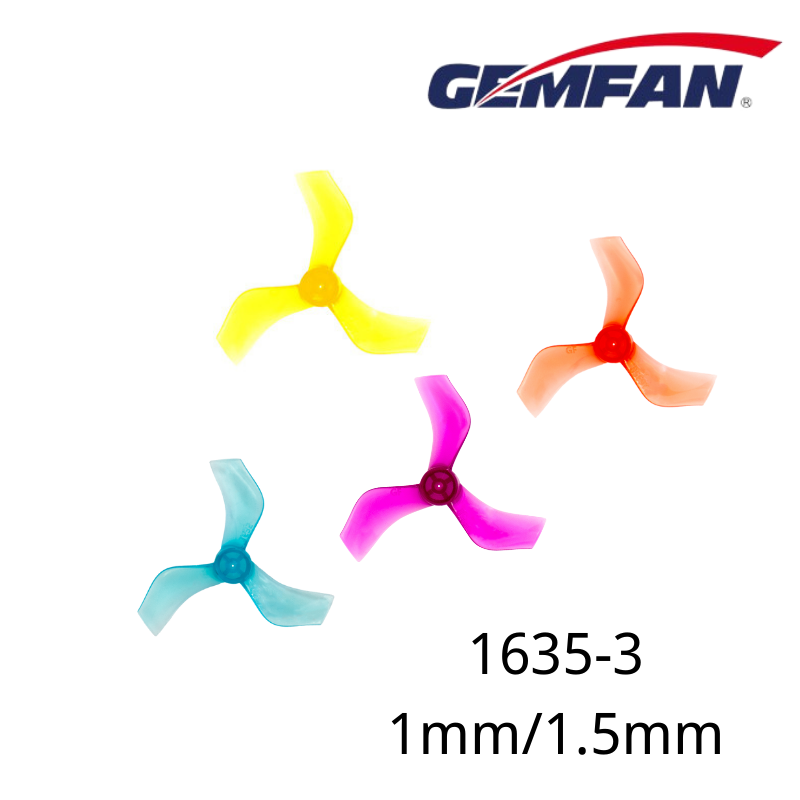 Gemfan 1635 40mm 3-Blade Prope - Drone Racing Propeller recension och pris
